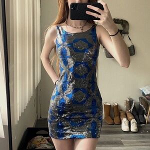 70'S SEQUIN DISCO DRESS